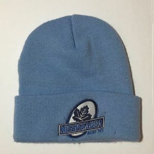 Mississauga Blues Beanie Winter Hat Light Blue